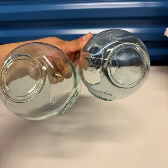 San Miguel Authentic Stemless Glasses Set of 2 with Embossed Recycled Glass - Picture 3 of 4